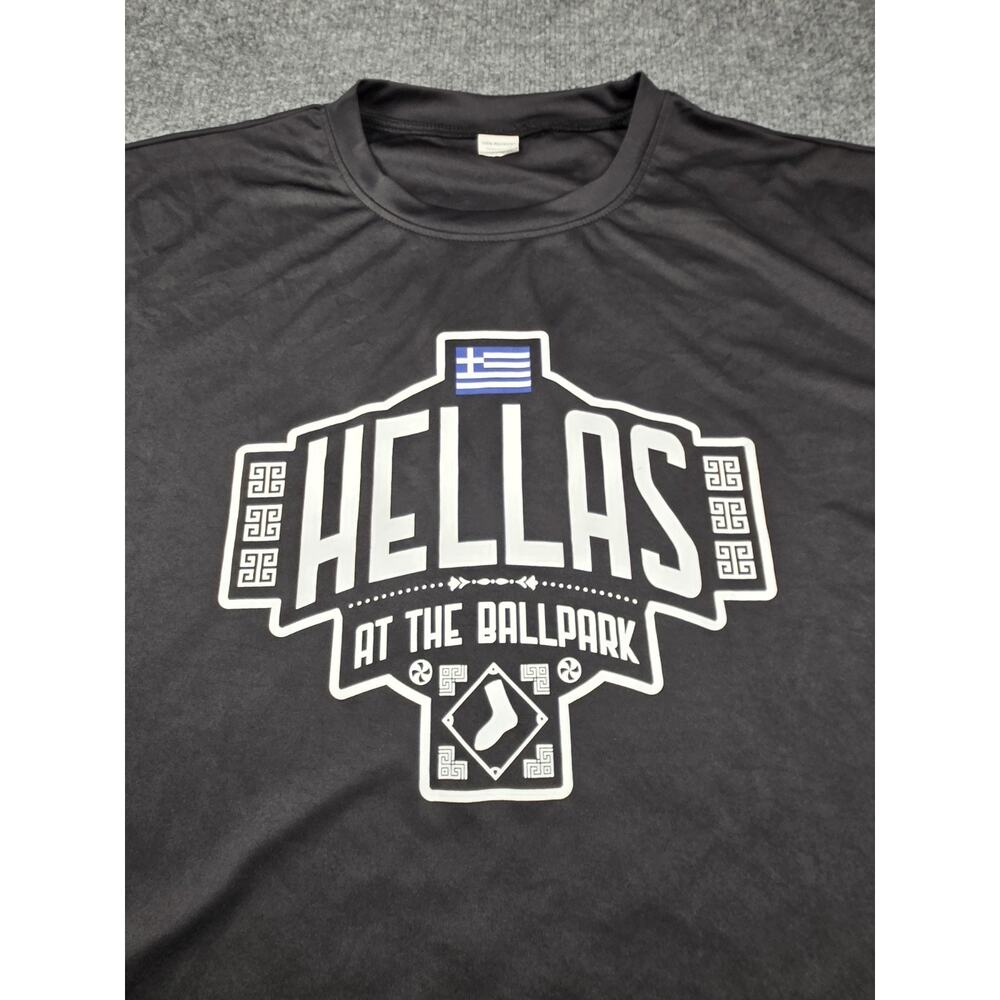 Chicago White Sox Greek Heritage Hellas at‎ The Ballpark Shirt XL #592